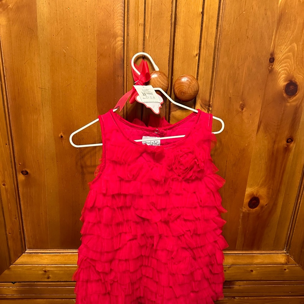 Mud-Pie Ruffled 2T/3T sleeveless dress